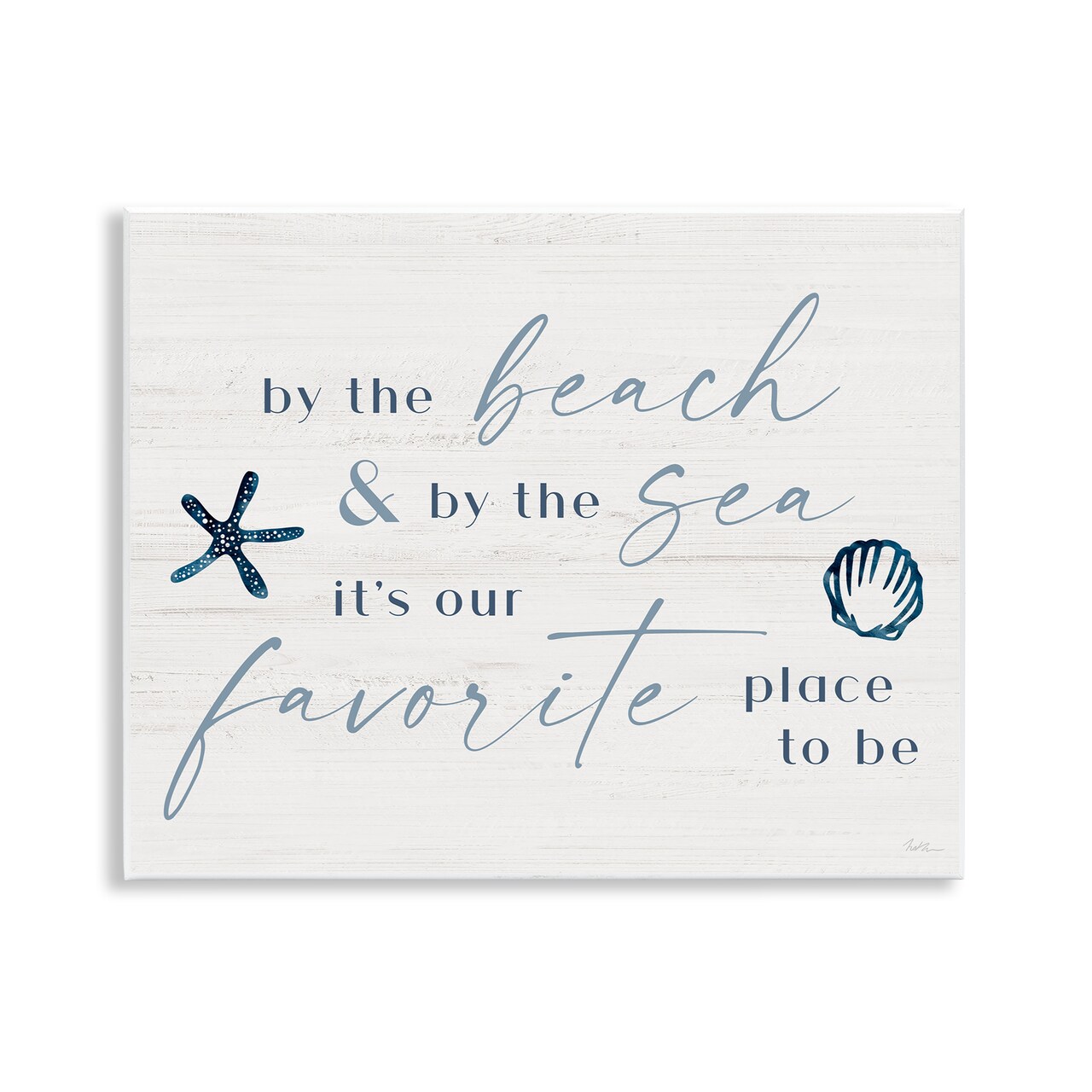 Stupell Industries Beach & Sea Favorite Place To Be Wall Plaque By Natalie Carpentieri